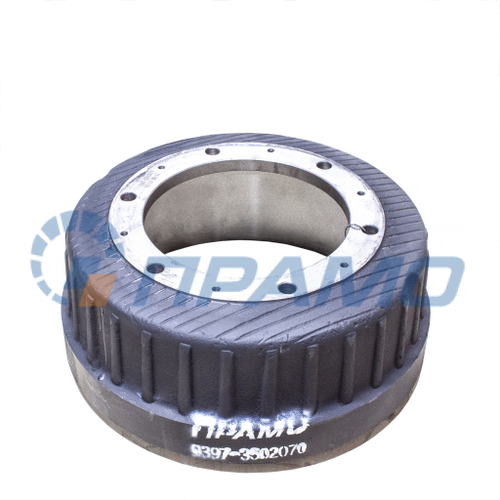 9397-3502070 (ПРАМО) Барабан тормозной (6 отверстий) для полуприцепа