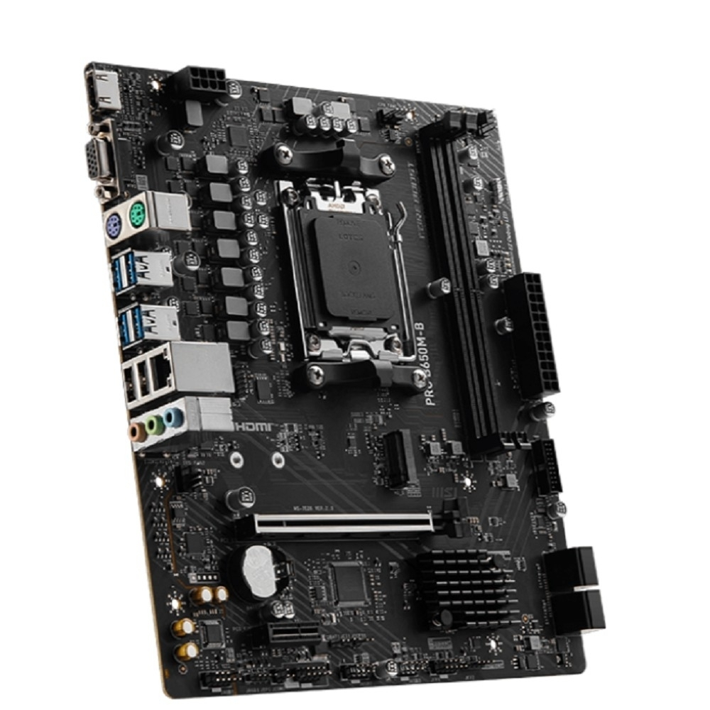 Материнская плата Материнская плата MSI PRO B650M-B, SocketAM5, AMD B650, mATX, Ret
