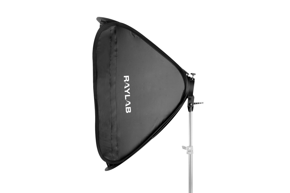 Софтбокс для накамерной вспышки Raylab SCG8080 с сотами и адаптером