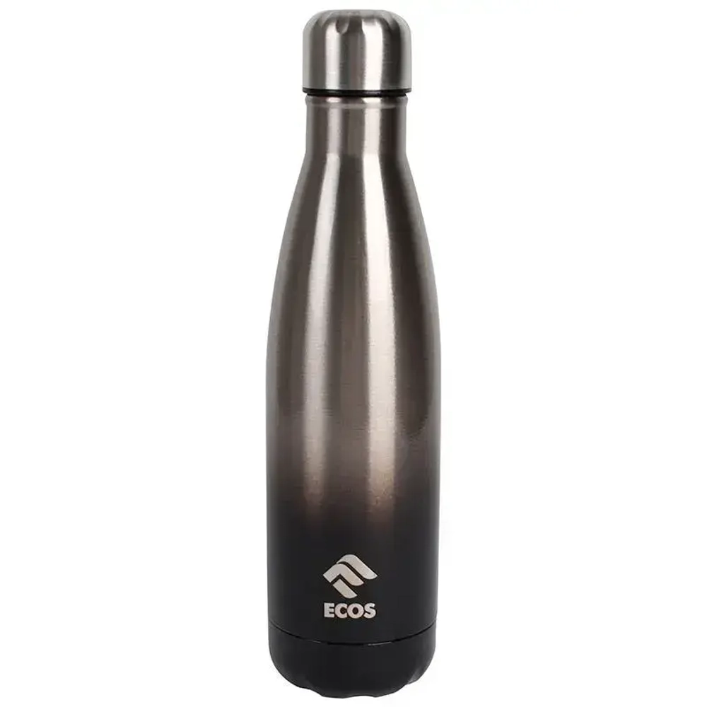 Термобутылка, объём: 500 мл, цвет: чёрный градиент