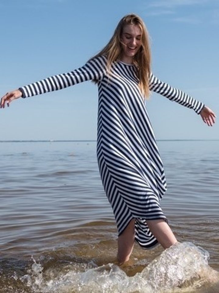 Платье «N.V.» blue-white