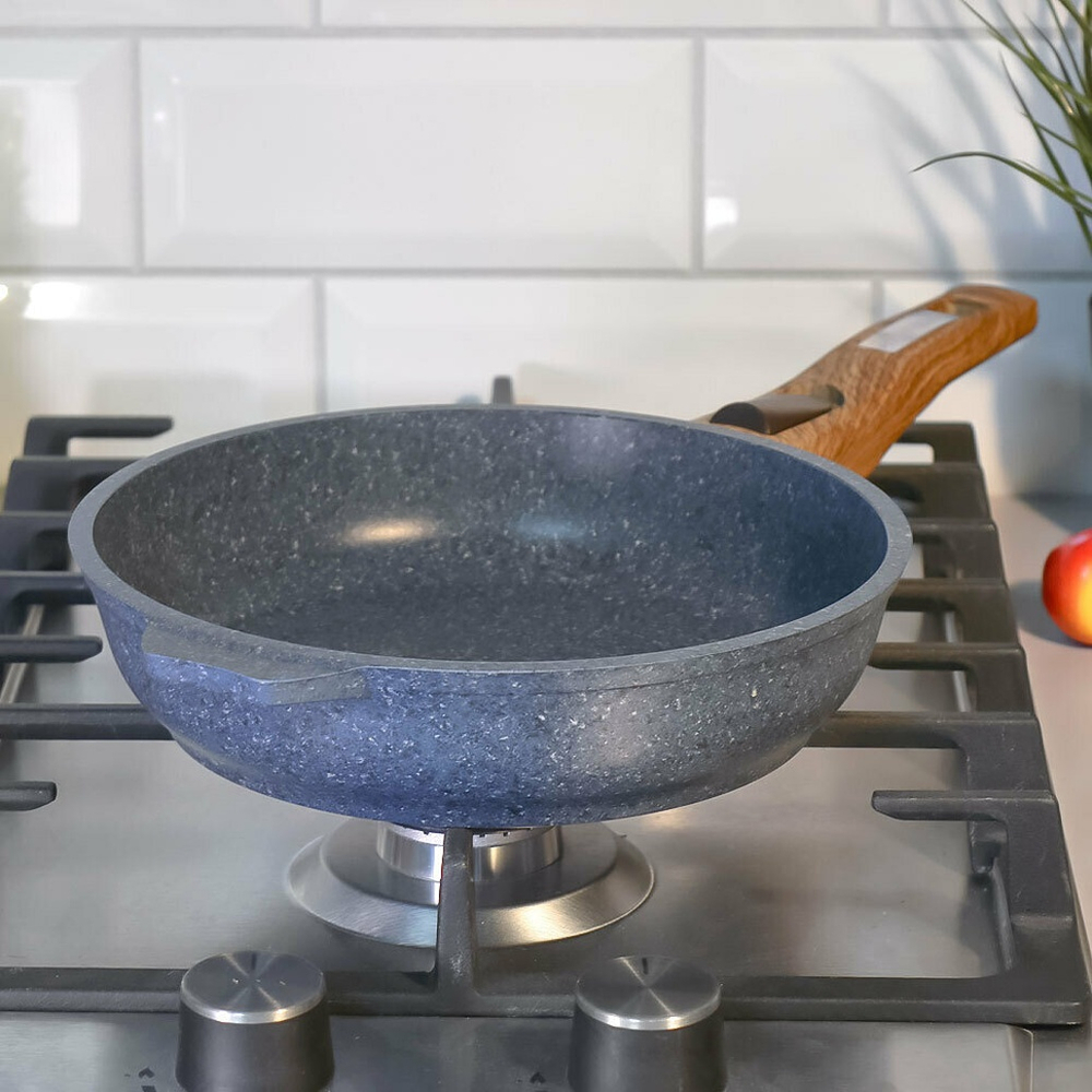 Сковорода 20см Premium blue со съемной ручкой