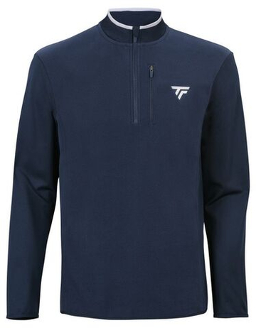 Мужская теннисная кофта Tecnifibre Polar Quarter Zip - небесный