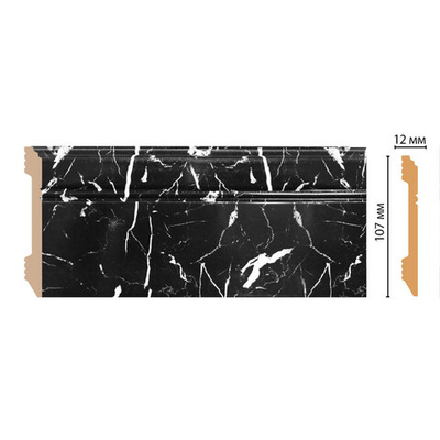 Плинтус Decomaster D105 D105-78 ДМ