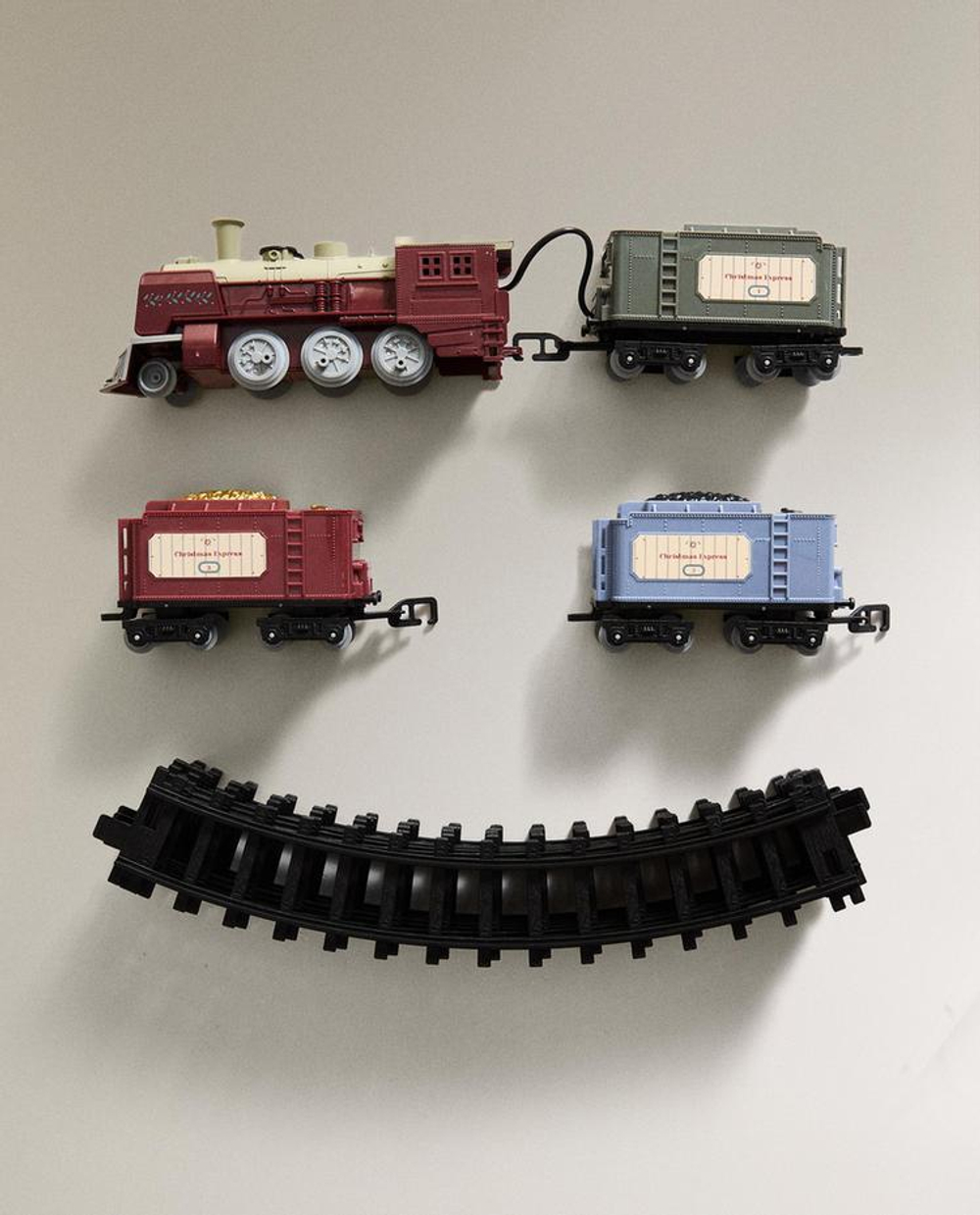 ZARA HOME ДЕТСКАЯ ИГРУШКА ЭЛЕКТРОПОЕЗД, РАЗНОЦВЕТНЫЙ