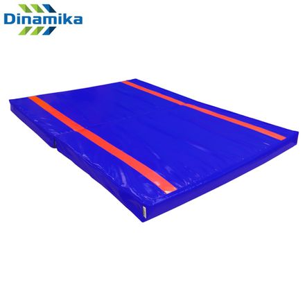 Спортивный мат складной с разметками 1900х1380х100 тент (ппу)