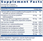 Klaire Labs - Multi-Mineral Complex without Iron 100 capsules