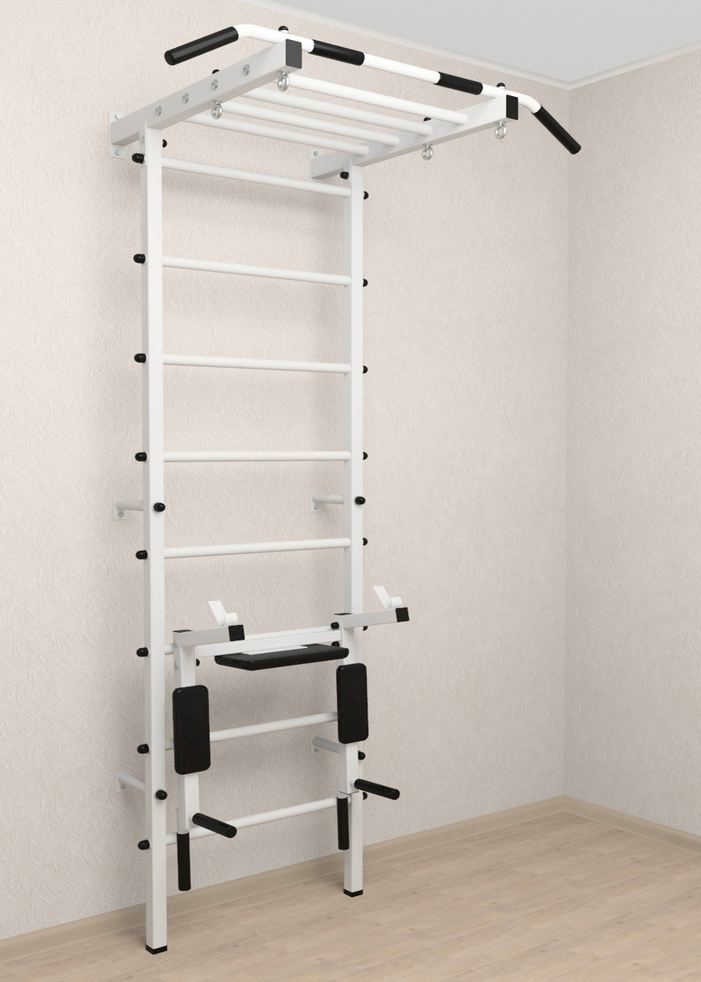 Шведская стенка Sv Pro рукоход 852 (Турник Pro рукоход/Брусья/стойка)