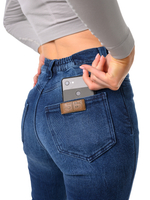 Мотоджинсы Starks ZENA LITE , жен., Slim fit, стрейч, Синий, Stonewash (27)