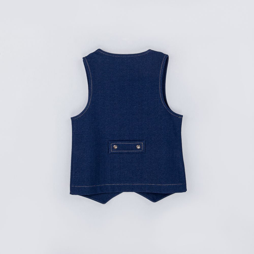 Жилет из джинскота "Джинс" 7+