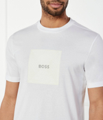 Футболка Logo Rib BOSS GREEN - белый(50538096)