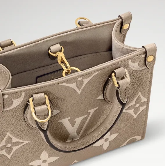 Сумка Louis Vuitton Onthego бежевый