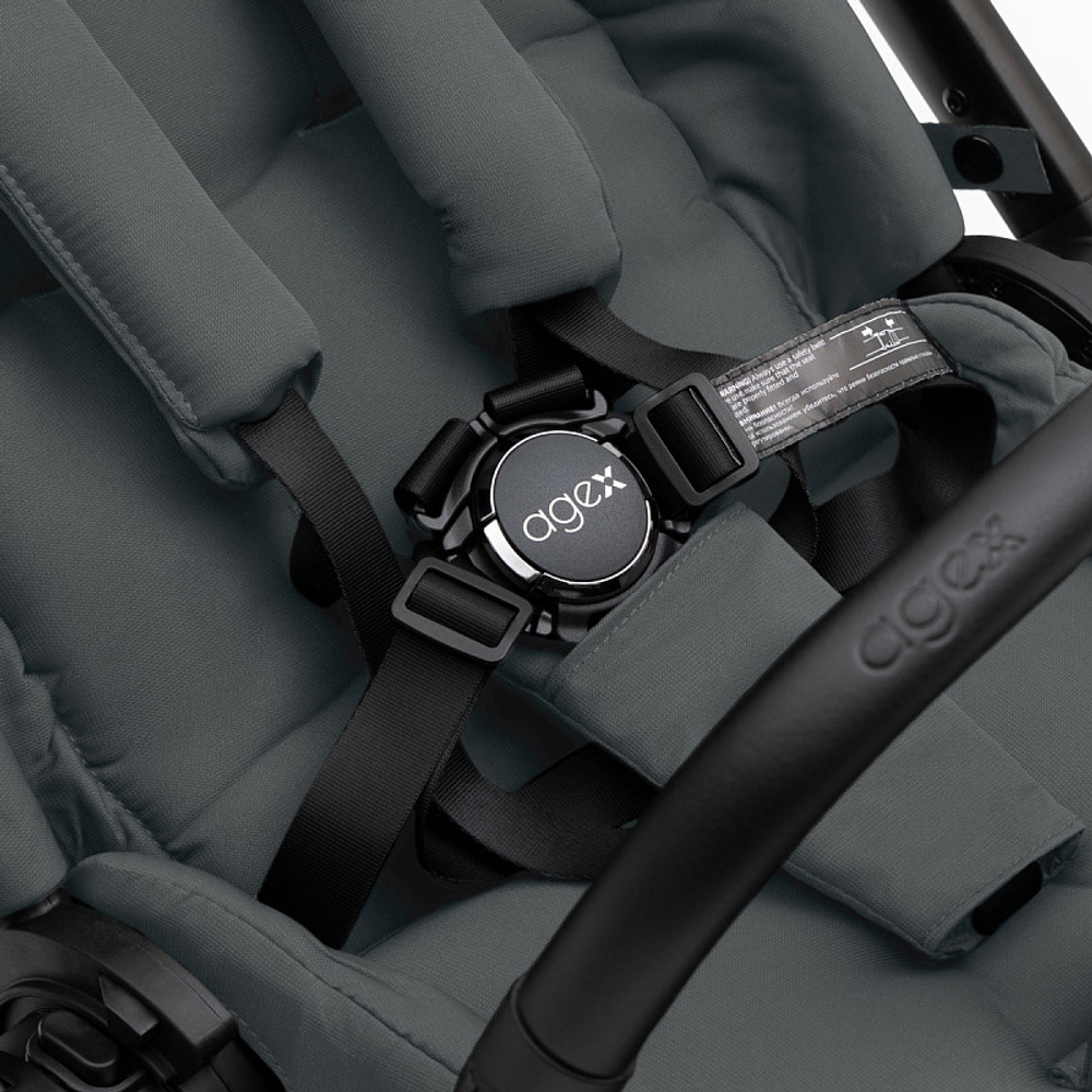 Коляска Agex Prima Pro 2 в 1 APP633 Grey (Серый)