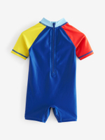 Костюм плавательный слитный для мальчика Next E22-290, Синий