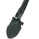 Лопата туристическая складная 39см в чехле, цвет хаки