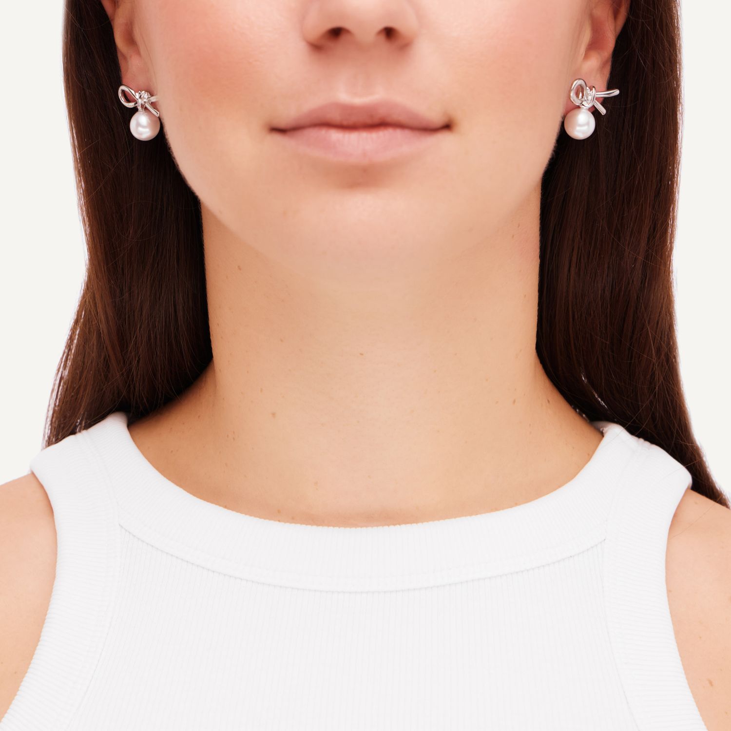 Серьги Little Timeless Piece Earrings - Silver