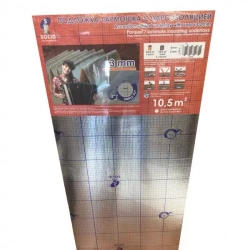 Подложка-Гармошка с пароизоляцией под ламинат 1050*500*3 мм