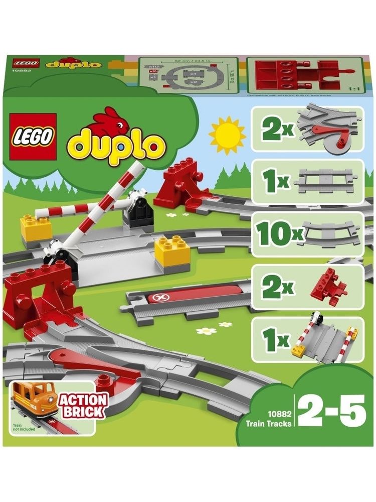 Конструктор LEGO DUPLO Town 10882 Рельсы