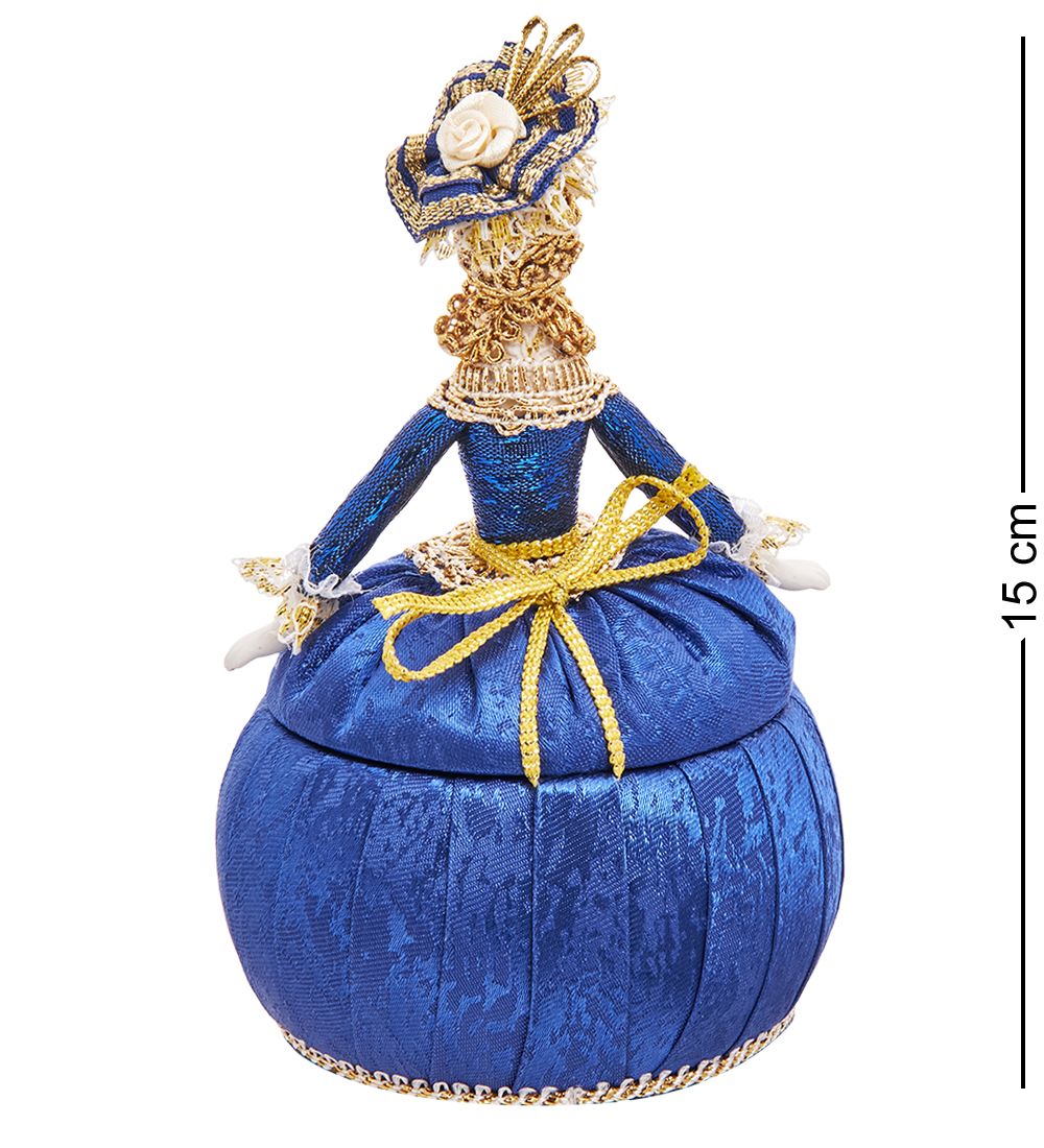 Народные промыслы RK-732/11 Кукла-шкатулка «Дама в вечернем платье»