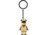 Брелок LEGO Minifigures 854158 Парень французский бульдог