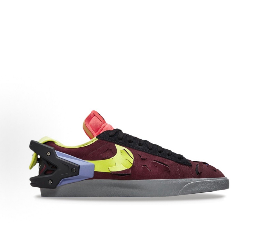 Acronym x Blazer Low Night Maroon