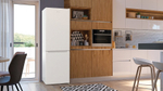Отдельностоящий двухкамерный холодильник Gorenje NRK6191EW4