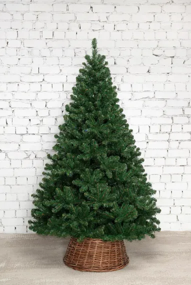 Искусственная елка Звездная 210 см., 504 мульти+теплых белых LED ламп, мягкая хвоя, ЕлкиТорг (189210)