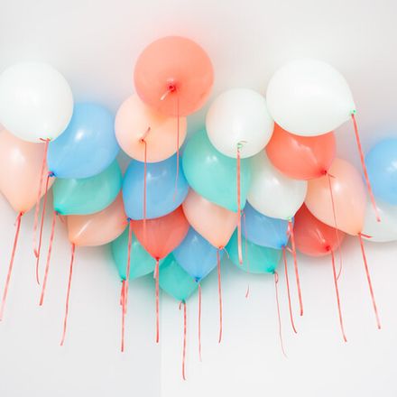 Шары под потолок в стиле "Моана"