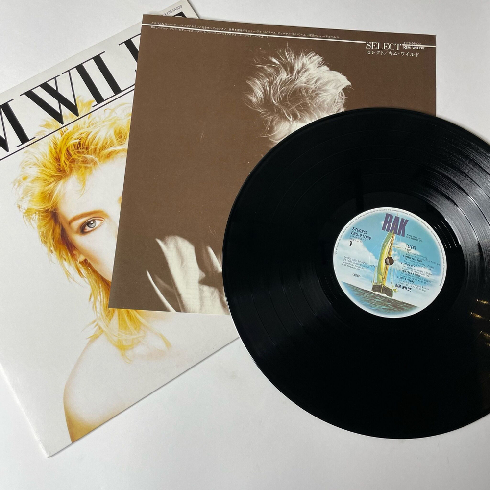 Винтажная виниловая пластинка LP Kim Wilde Select (Japan 1982) (No Obi) Words Fell Down