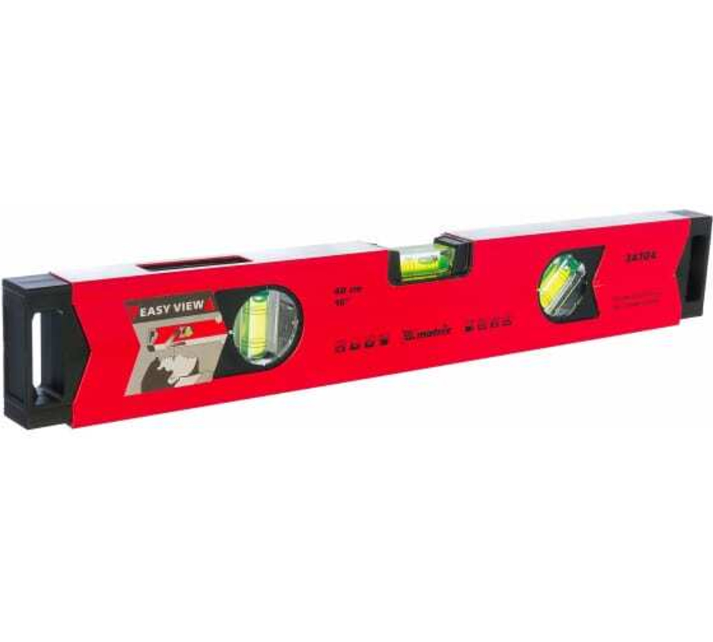 УРОВЕНЬ АЛЮМИНИЕВЫЙ MATRIX МАГНИТНЫЙ 400ММ 3 ГЛАЗКА 34704