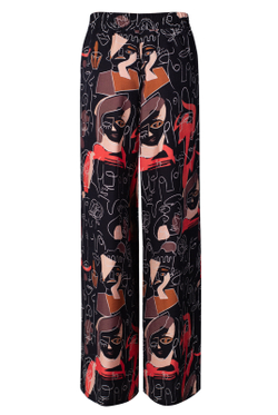 Брюки женские 4323ВП, Абстракция #469Абс024323ВП