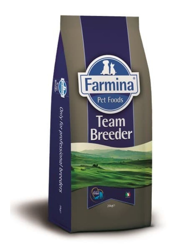 Корм Teem breeder dog top salmon 20 kg с лос. для взр/приверед. собак