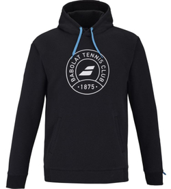 Кофта для мальчика теннисная Babolat Exercise Hood Sweat Junior - черный