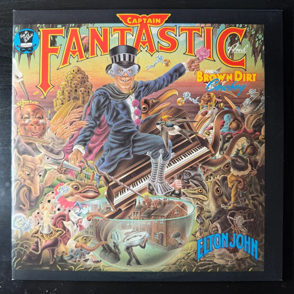 Elton John ‎– Captain Fantastic And The Brown Dirt Cowboy (США 1975г.) Т