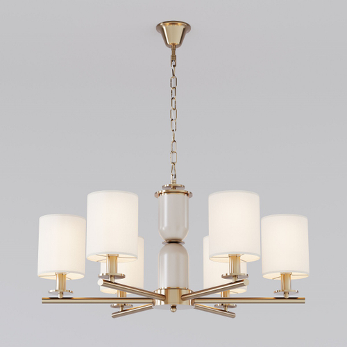 Подвесная люстра Eurosvet Caprera 60146/6 латунь