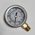 Манометр радиальный 40 МПа для безвоздушного окрасочного аппарата, нержавеющая сталь, 50 мм