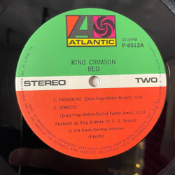Винтажная виниловая пластинка LP King Crimson Red (Japan 1974) (Obi) Fallen Angel