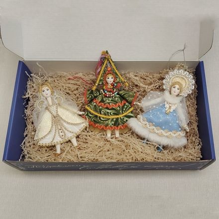 Набор ёлочных игрушек №2