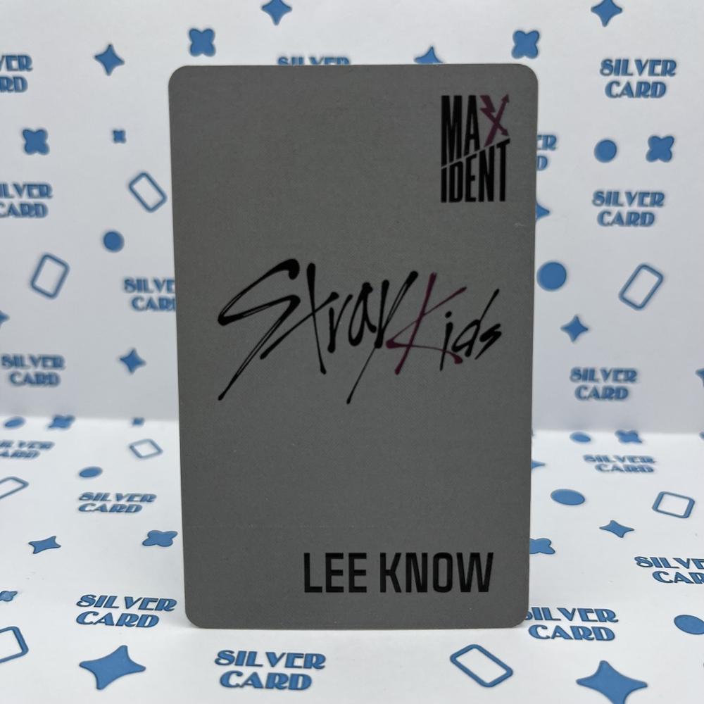 Фотокарта STRAY KIDS - MAXIDENT (SOUNDWAVE LUCKY DRAW EVENT | Минхо)