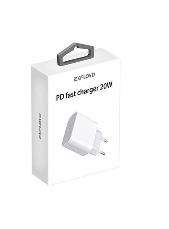 Сетевое ЗУ/Exployd/3A/PD/20W/белый/Quinsy/EX-Z-1166