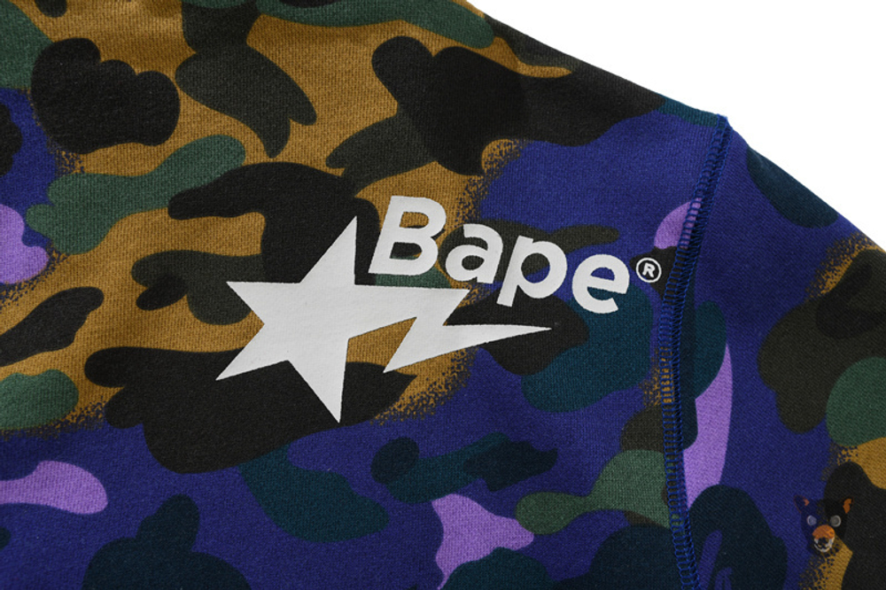 Зип-худи Bape x Heron Preston