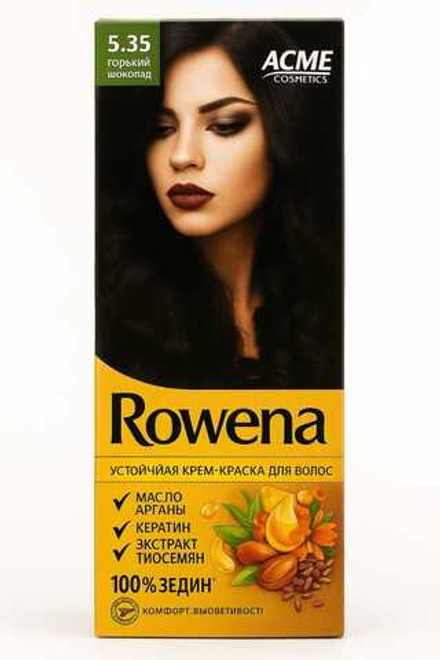Краска для волос Rowena Горький Шоколад 5.35