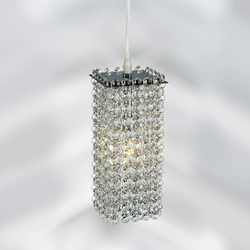 795424 Подвес CRISTALLO 1х40W G9 ХРОМ