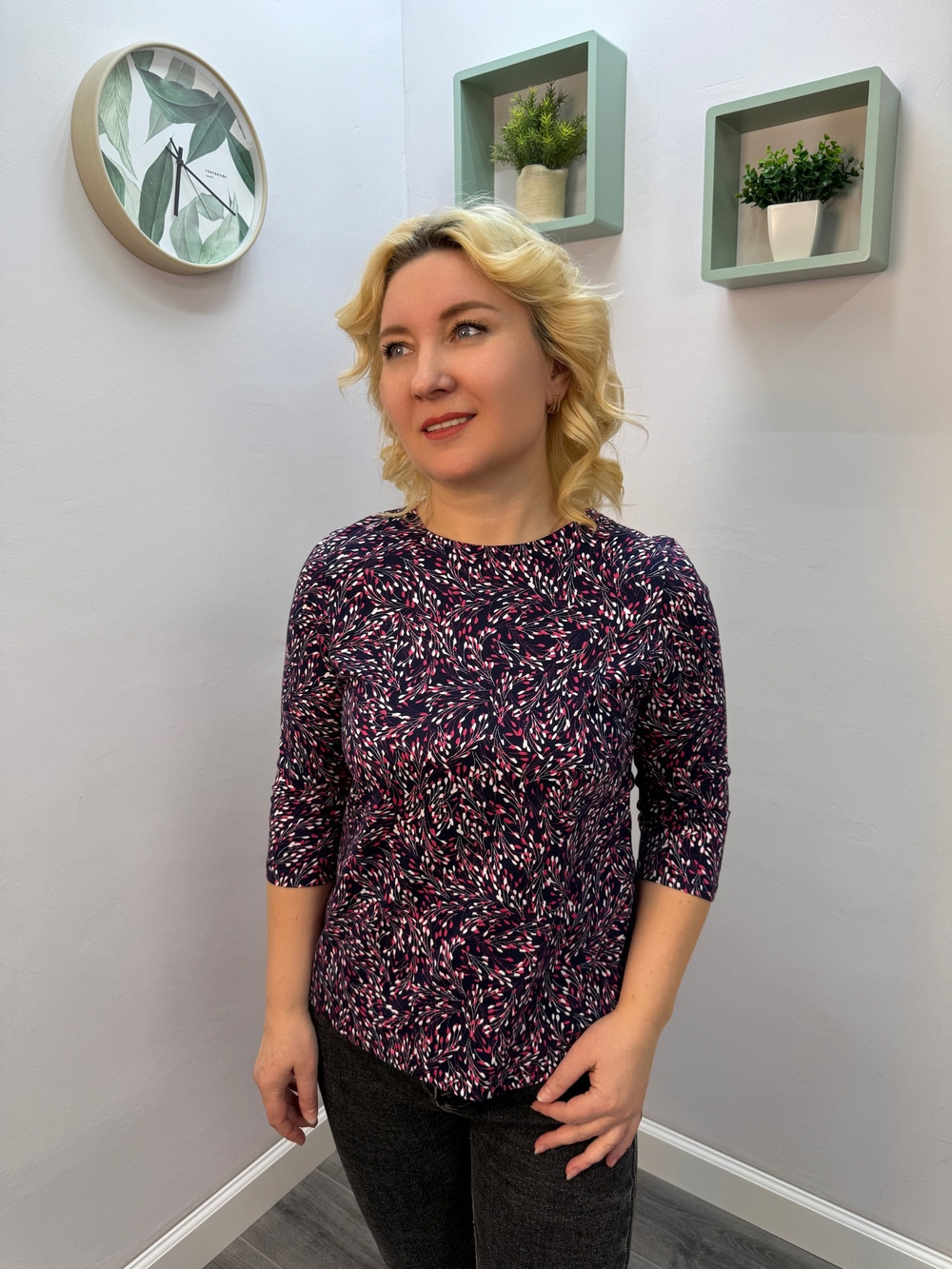 Туника женская "Д-9 К.П" рукав 3/4 (СТИЛЬ)