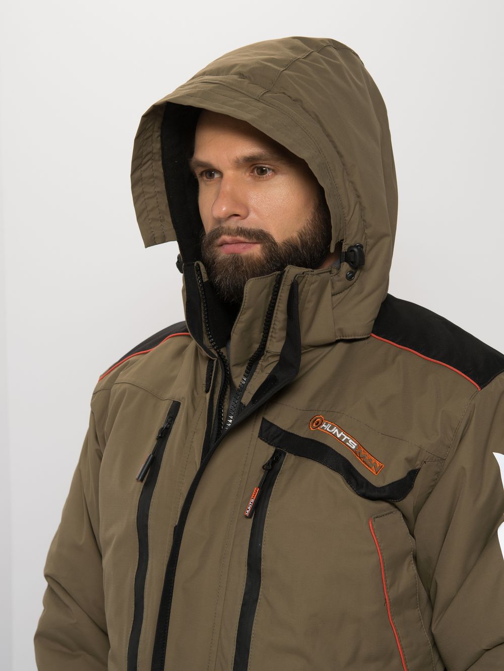 Костюм зимний Siberia ткань Breathable цвет Хаки/Черный