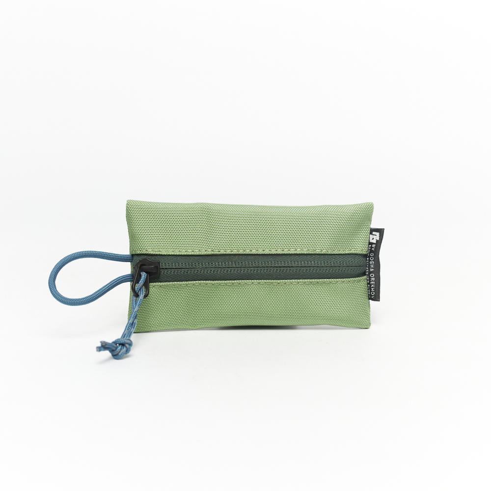 Fabric Key Wallet фисташковый