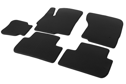 Коврики в салон автомобиля AutoFlex EVA (ЭВА, ЕВА) Business для Mitsubishi Eclipse Cross 2018-2021 2021-н.в., 5 частей, с крепежом, 3400301