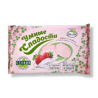 Зефир клубника со сливками Di&Di Умные сладости, 150 г