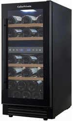 Винный шкаф двухзонный Cellar Private CP027-2TB