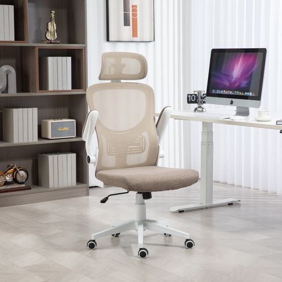 Кресло офисное TopChairs Airone бежевый ткань